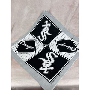Vintage White Sox Bandanna Baseball